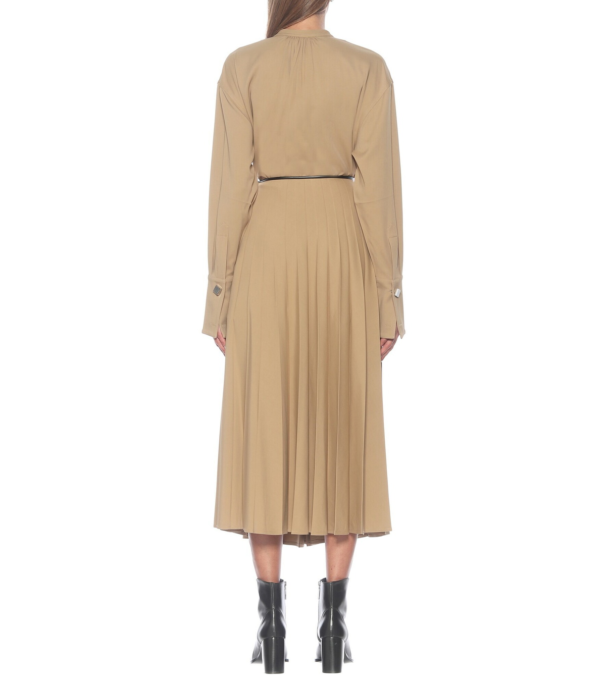 Peter Do - High-rise stretch-crêpe midi skirt