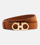 Ferragamo Gancio Mediterraneo leather belt