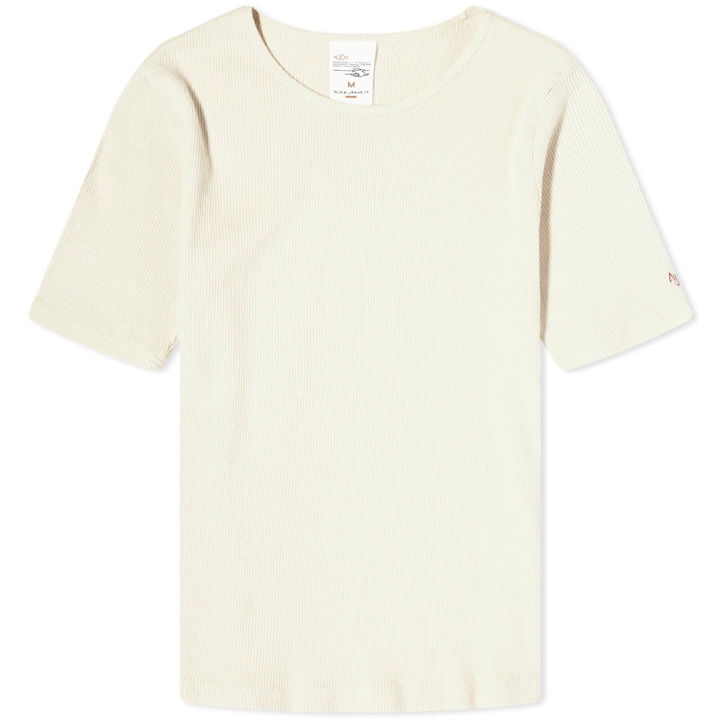 Photo: Nudie Jeans Co Women's Jossan Rib T-Shirt in Egg White