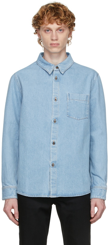 Photo: A.P.C. Blue Denim Victor Shirt