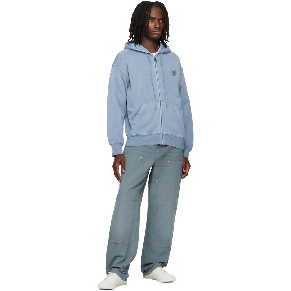 Carhartt Work In Progress Blue Nelson Hoodie