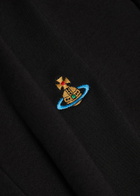 Vivienne Westwood Classic Logo-embroidered Cotton T-shirt Black