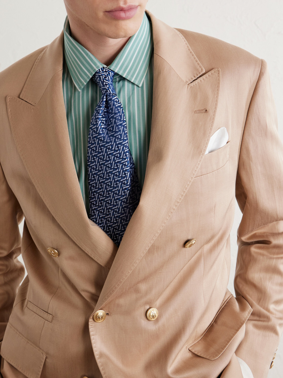 Charvet - 8.5cm Silk-Jacquard Tie