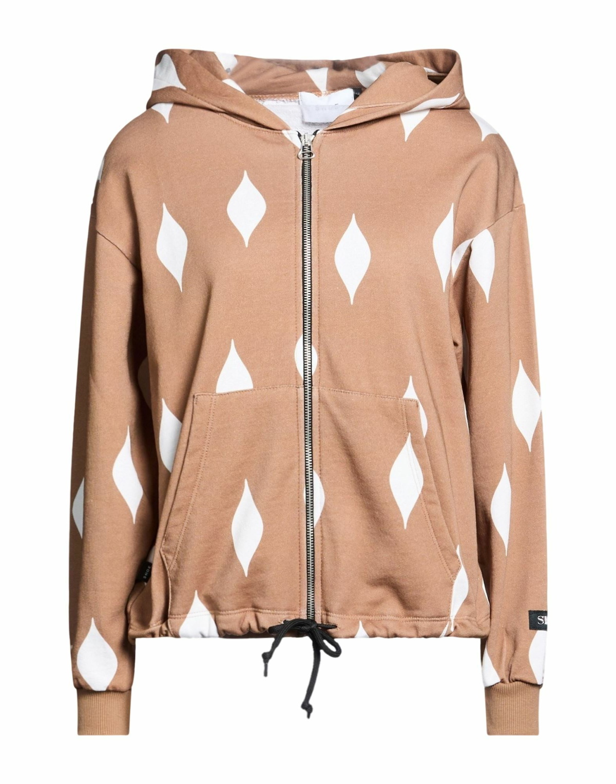 Shoe Womens Sweatshirt in Camel