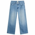 Arte Men's Circle Logo Jeans in Bleach Wash