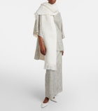 The Row Kastel linen scarf