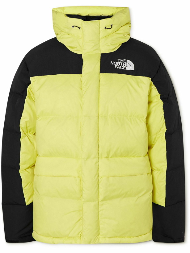 Photo: The North Face - Himalayan Logo-Embroidered Quilted Padded Shell Down Jacket - Yellow