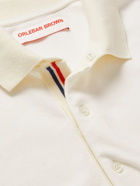 Orlebar Brown - Cotton-Piqué Polo Shirt - White