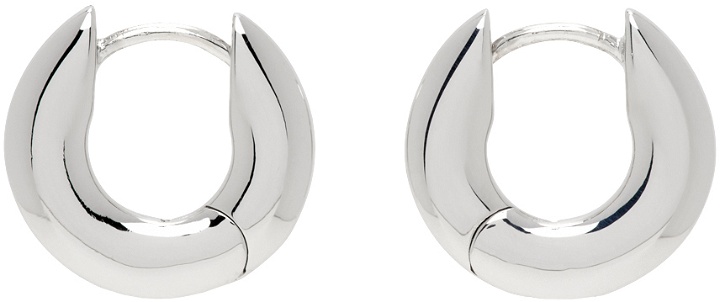 Photo: Numbering Silver #7115 Earrings