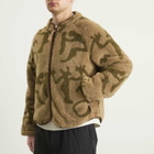 KA_YO_Prototype Men's Petroglyph Fleece Jacket in Mole