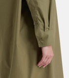 The Frankie Shop Bloom cotton poplin shirt dress
