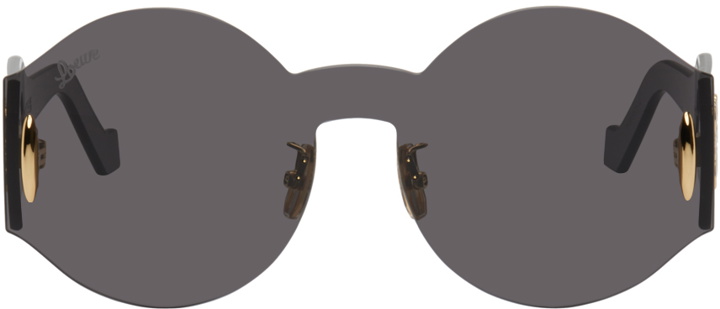 Photo: Loewe Black Mask Sunglasses