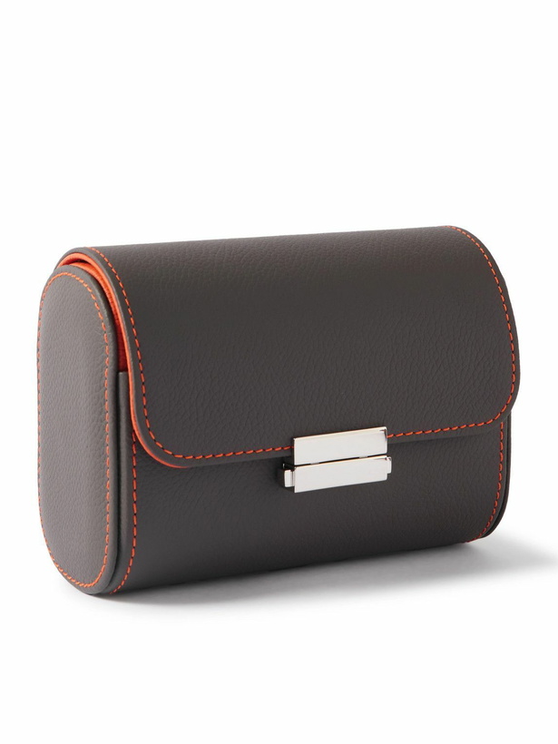 Photo: Scatola del Tempo - Full-Grain Leather Watch Roll
