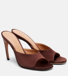 The Attico Betta 95 satin mules
