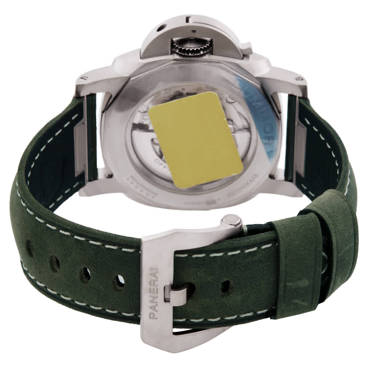 Panerai Luminor Marina Titanio Automatic Green Dial Watch PAM03325