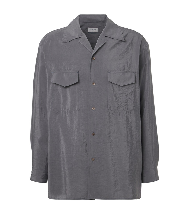 Photo: Lemaire Silk-blend shirt