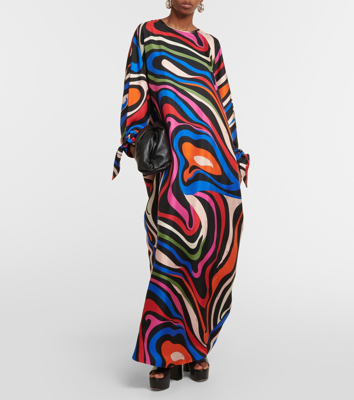 Pucci Marmo silk twill kaftan Emilio Pucci