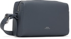A.P.C. Navy Nino Camera Bag