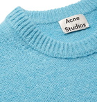 Acne Studios - Kai Mélange Wool Sweater - Men - Turquoise