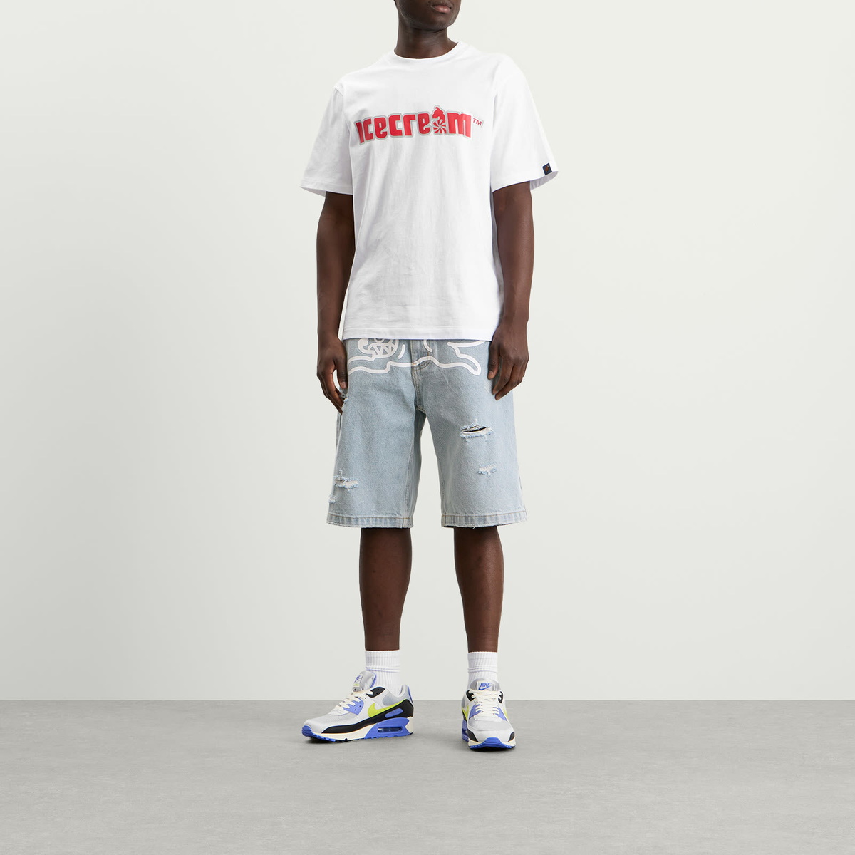 ICECREAM Men's Soft Serve T-Shirt in White