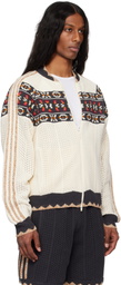 adidas Originals Off-White Edison Chen Edition CLOT Crochet SST Track Jacket