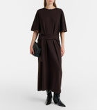 Extreme Cashmere N°321 Kris cotton and cashmere maxi dress