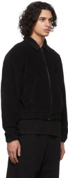 Les Tien SSENSE Exclusive Black Corduroy Workwear Jacket