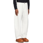 sacai Gray Cotton Jersey Sweatpants