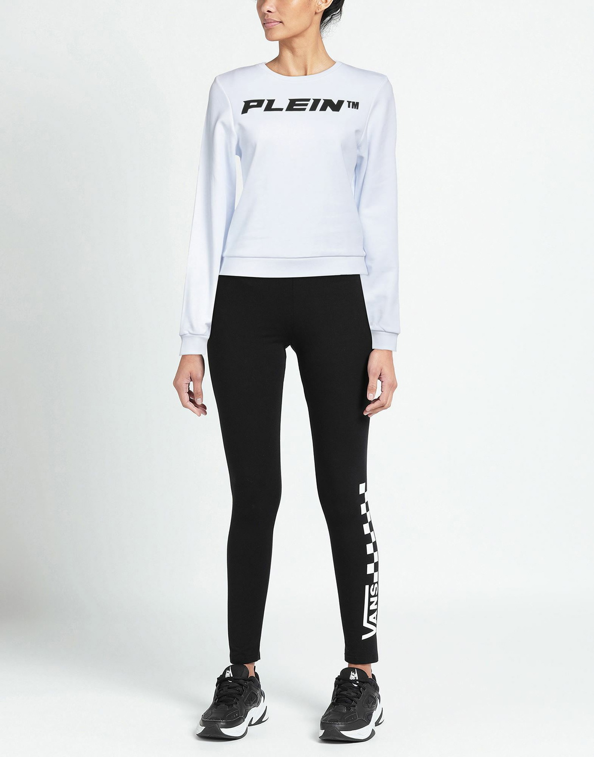 Philipp Plein Womens Sweatshirt in White