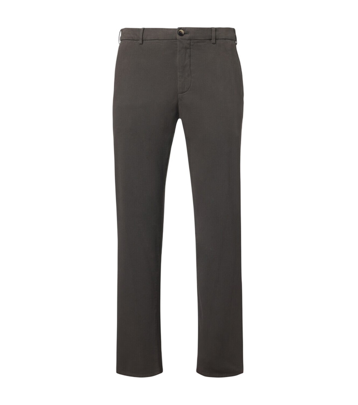 Photo: Agnona Cotton-blend chinos
