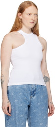 Axel Arigato White Scoop Tank Top