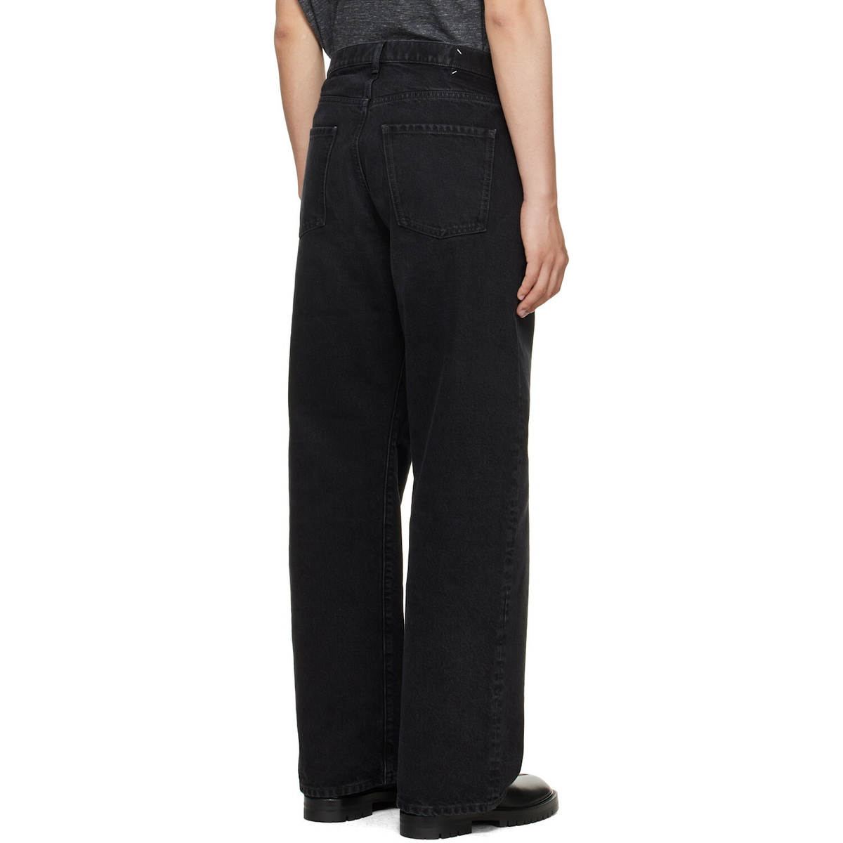 Maison Margiela Black Pocket Jeans
