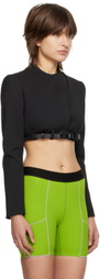 Coperni Black Trompe-L'oeil Blazer
