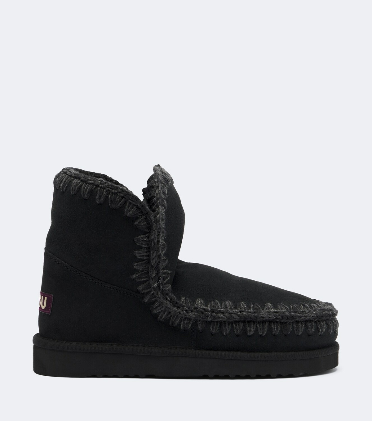 Mou 18 shearling-lined suede ankle boots