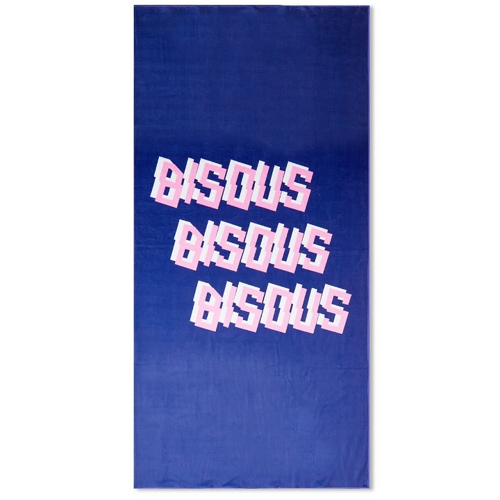 Photo: Bisous Skateboards x3 Beach Towel in Navy