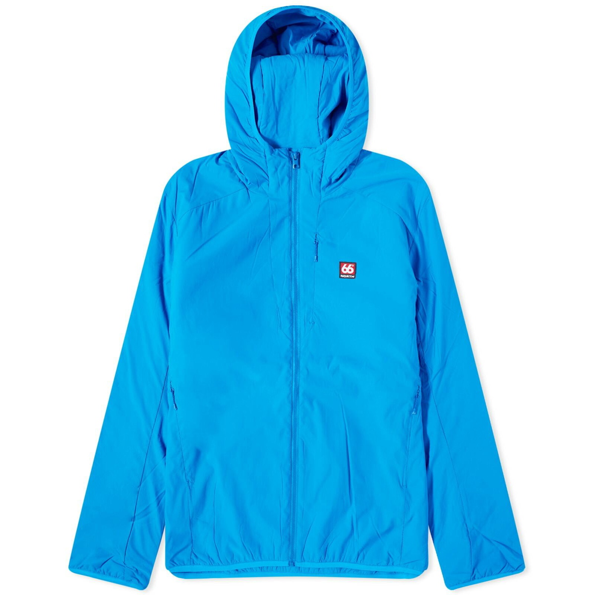 66° North Men's Hengill Insulated Jacket in Isafold Blue 66