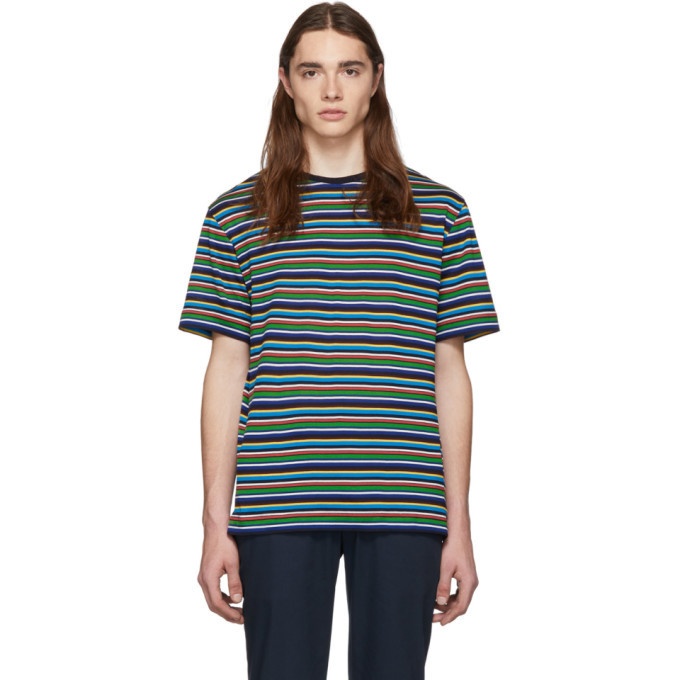 Photo: Missoni Multicolor Stripes T-Shirt