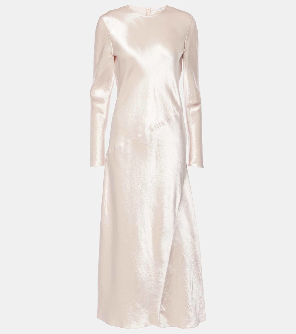 max mara elogio satin maxi dress Max Mara Elogio Satin Maxi Dress