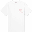Bisous Skateboard Women's s x3 Logo T-Shirt in White