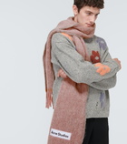 Acne Studios Alpaca, wool, and mohair-blend scarf