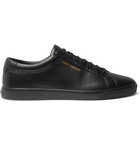 SAINT LAURENT - Andy Moon Leather Sneakers - Black