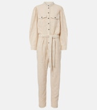 Marant Etoile Kellen broderie anglaise cotton jumpsuit