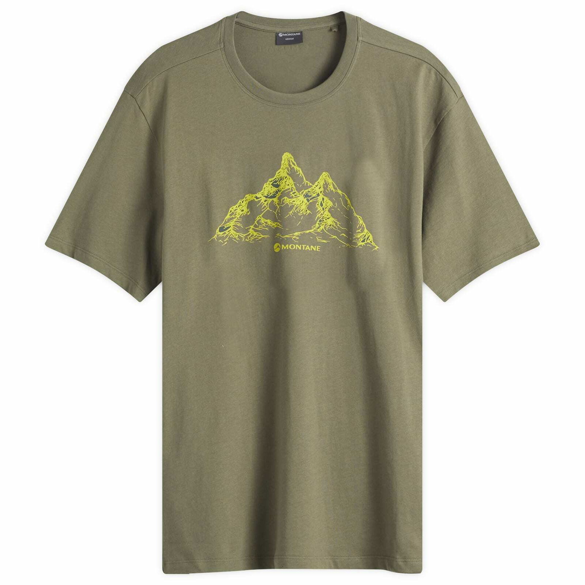 Montane Men's Dual Mountain T-Shirt in Caper