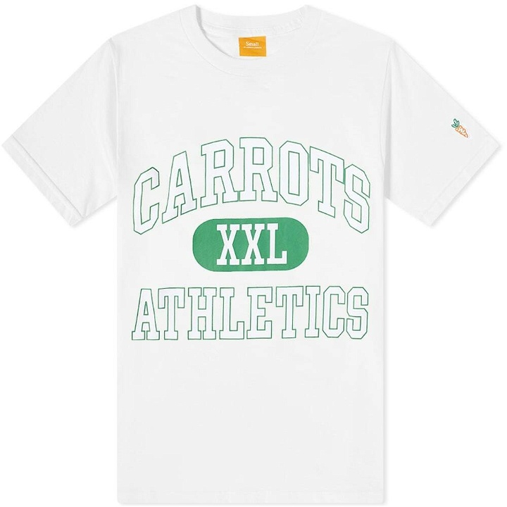 Photo: Carrots by Anwar Carrots Men's Athletics T-Shirt in White