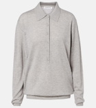 The Frankie Shop Tala wool-blend polo sweater