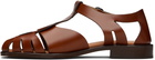 HEREU Tan Pesca Sandals