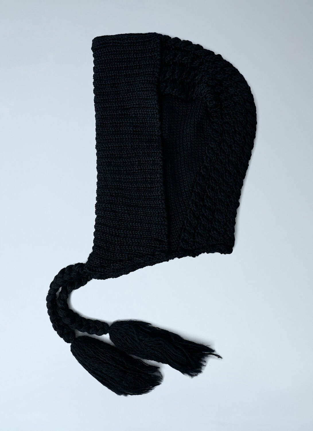 Yohji Yamamoto Aran Hooded Hat