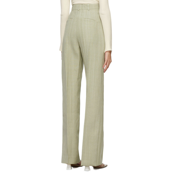 Jacquemus Green Le Pantalon Sauge Trousers Jacquemus