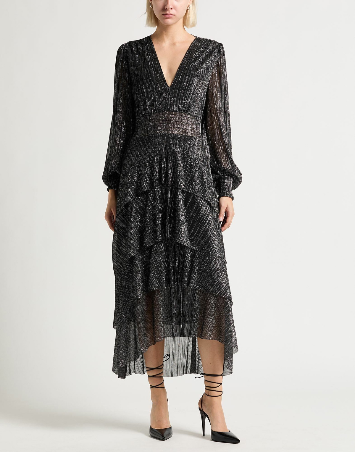 Maje Womens Maxi dress in Black