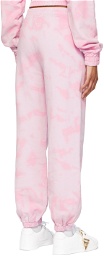 Versace Jeans Couture Pink Tie-Dye Lounge Pants